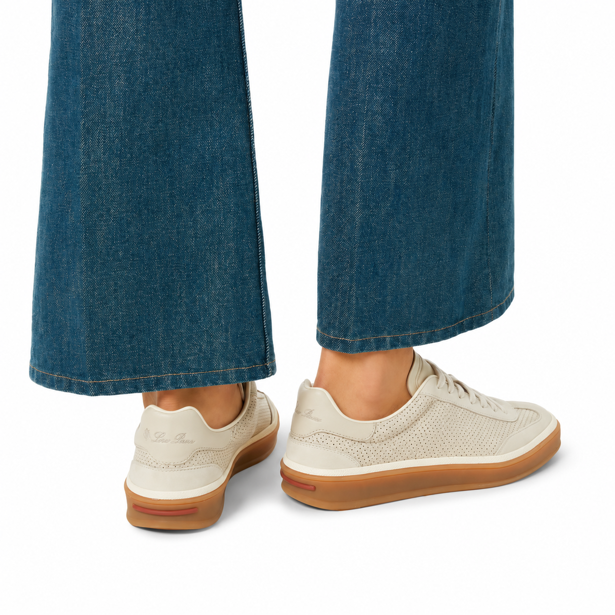 Loro Piana Tennis Walk Sneaker Women's - Pearl Powder