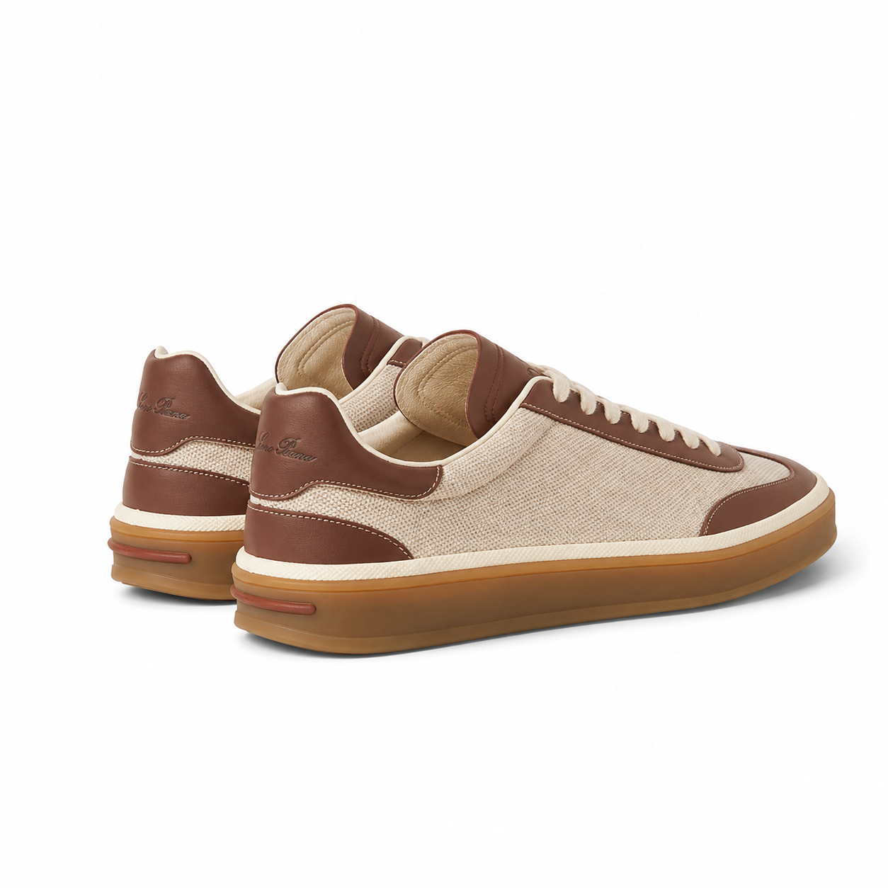Loro Piana Tennis Walk Sneaker Women's - Natural/Caramel Sugar