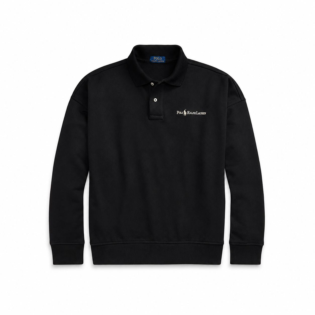 Ralph Lauren Logo Sweatshirt With Polo Collar