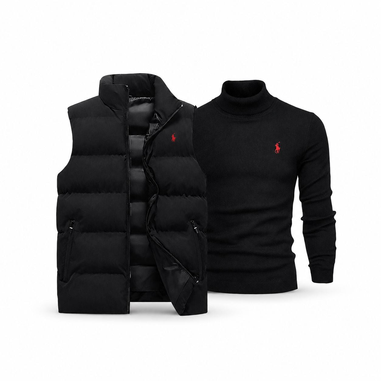 Ralph Lauren Vest + Free Sweater (clearance sale)