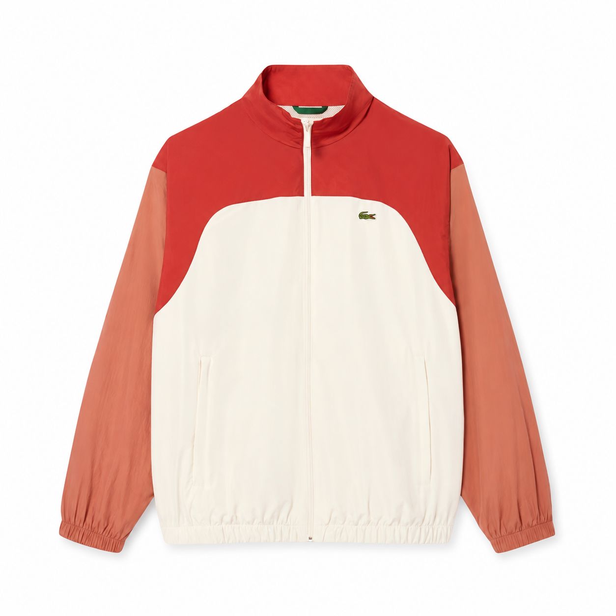 Lacoste Water-Repellent Color-Block Track Jacket
