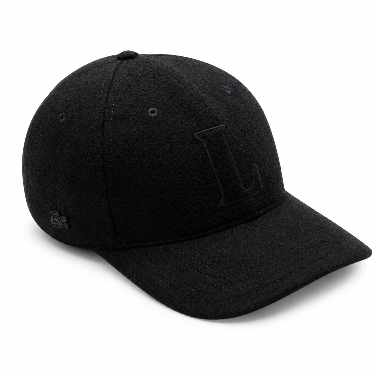 Lacoste Wool Felt Baseball Cap