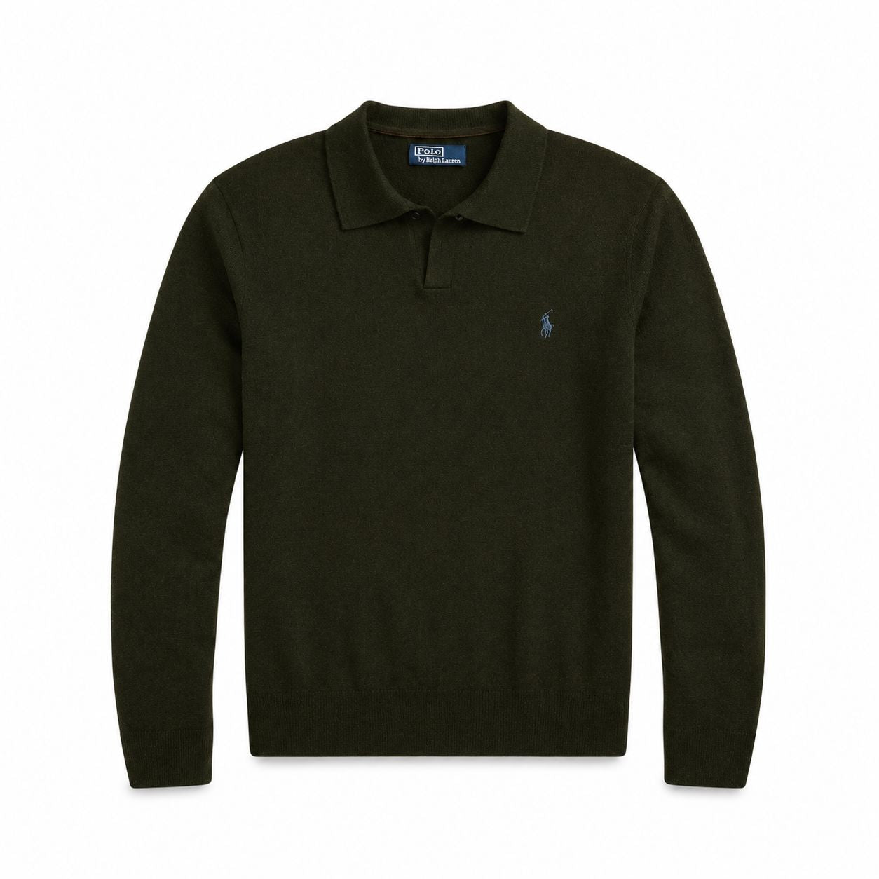 Ralph Lauren Wool Sweater With Johnny Collar