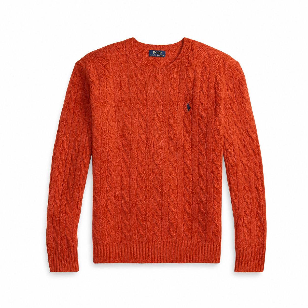 Ralph Lauren Cable-Knit Wool-Cashmere Sweater