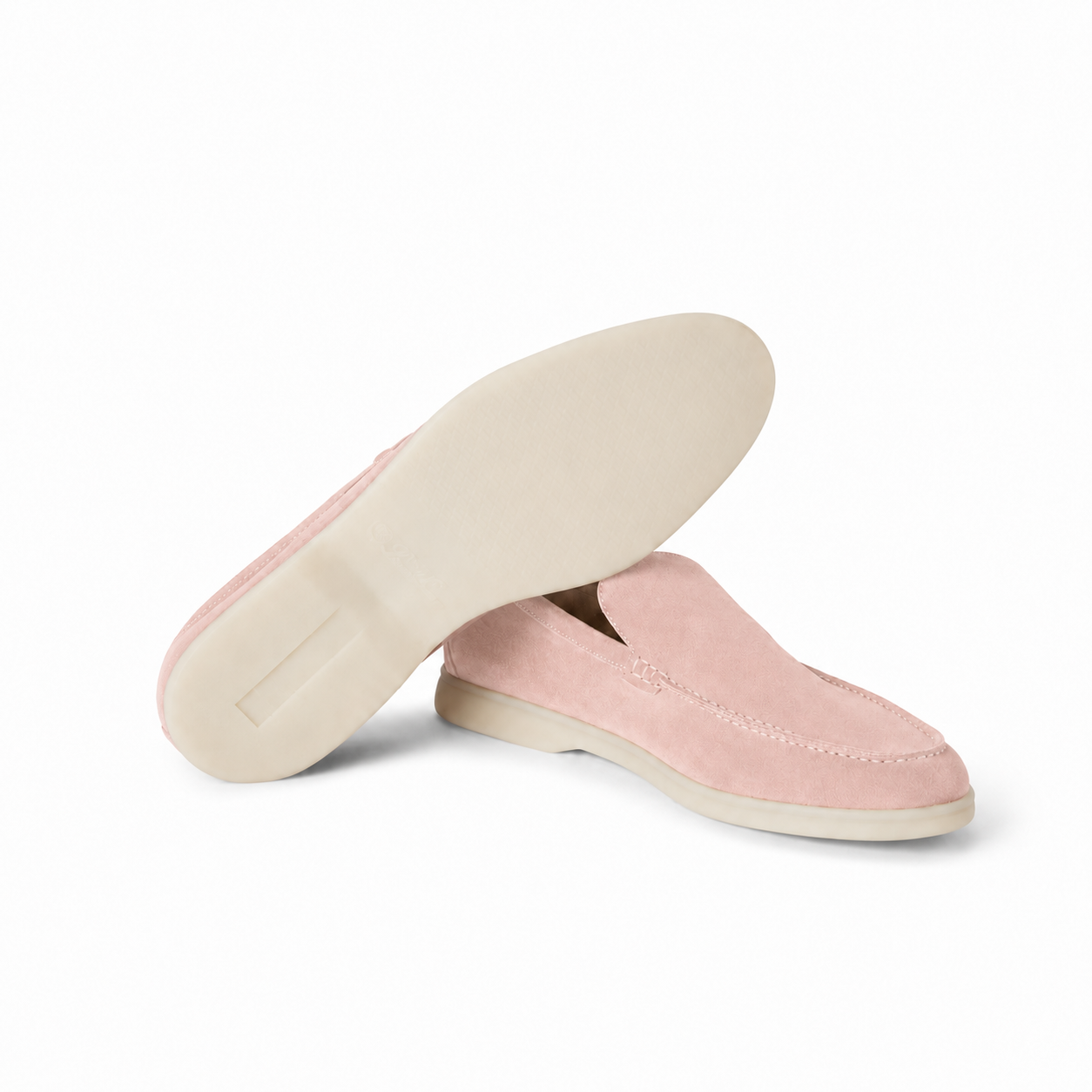 Loro Piana Summer Walk Moccasin - Rosé Beige