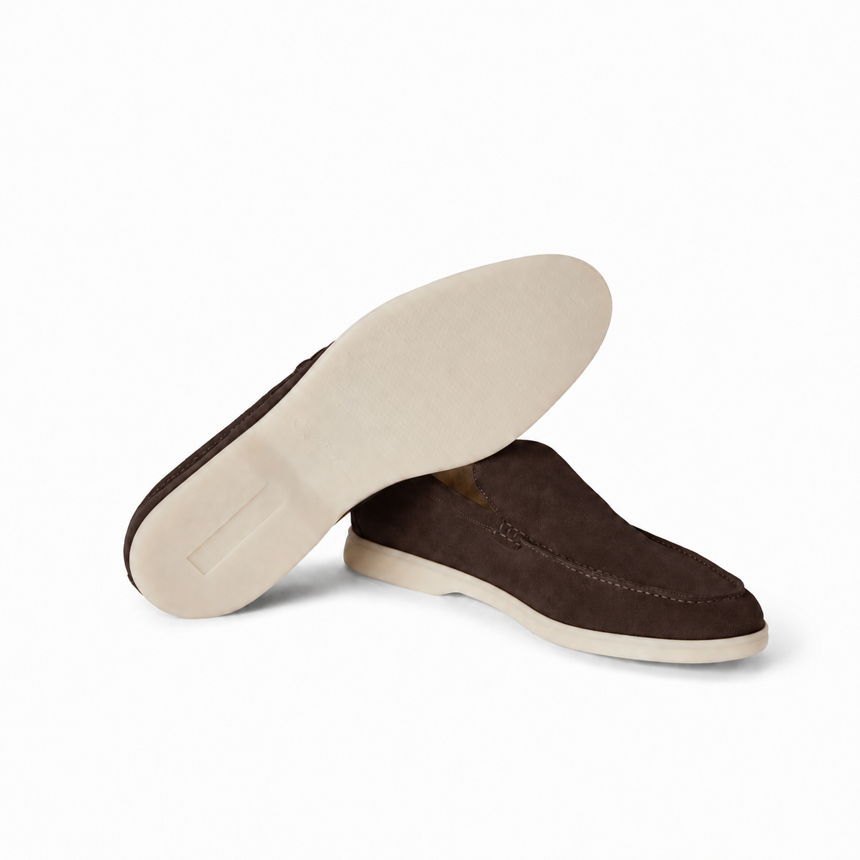 Loro Piana Summer Walk Moccasin - Espresso Brown