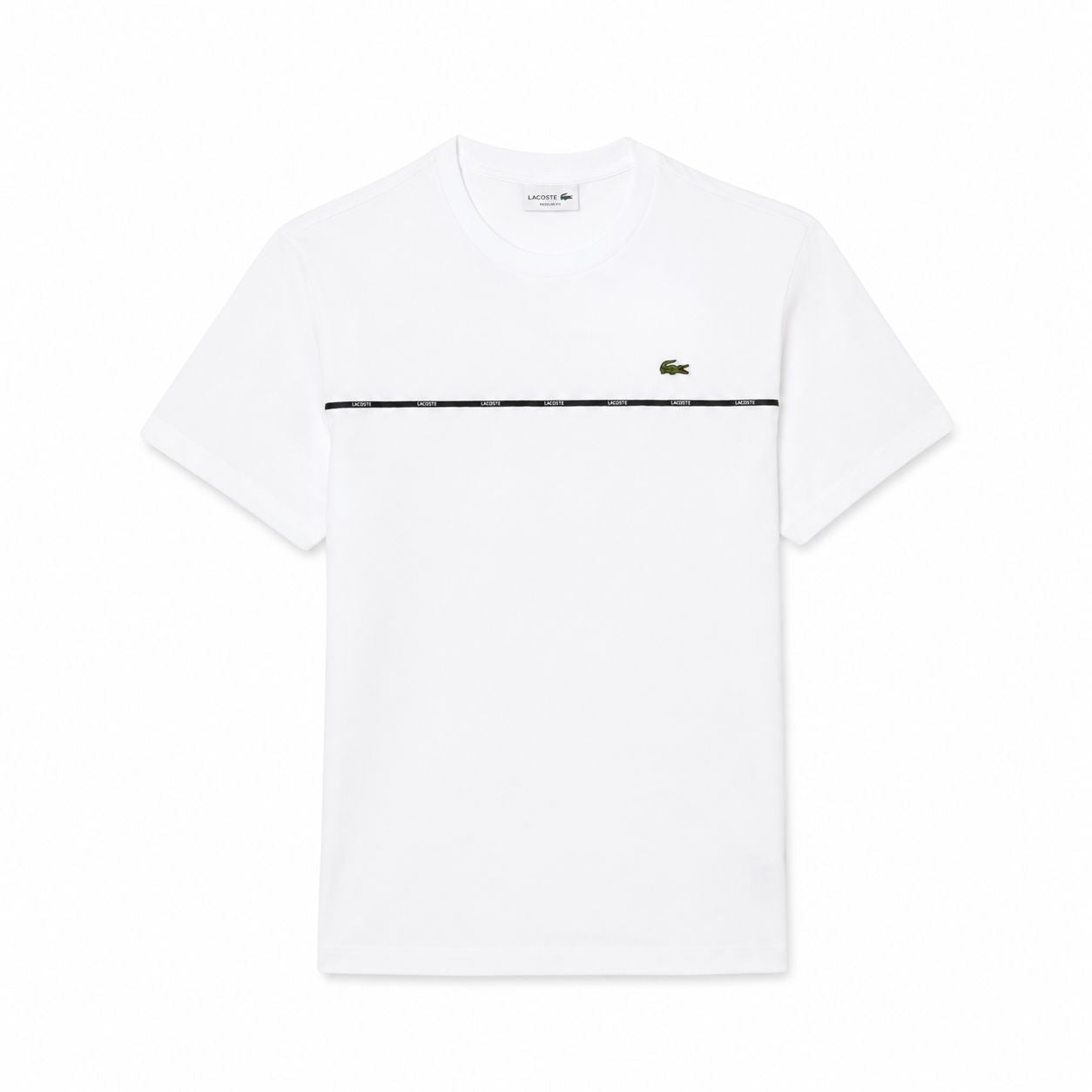 Lacoste Men's Cotton Jersey T-Shirt With Contrast Trim