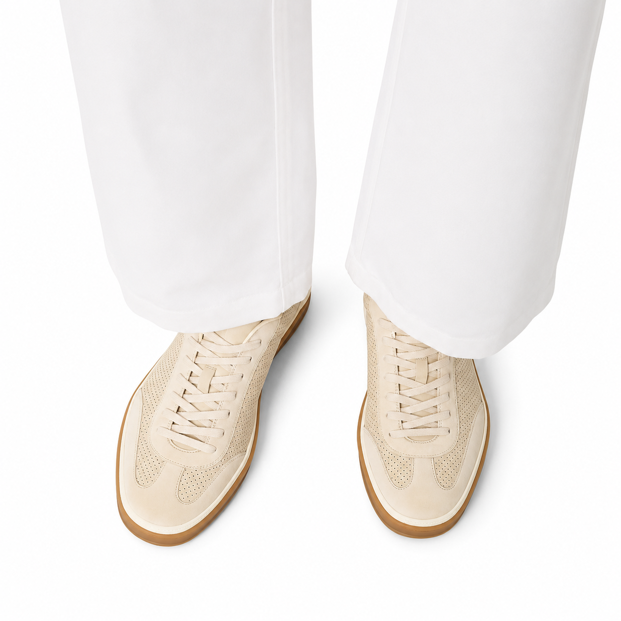 Loro Piana Tennis Walk Sneaker Men's - Pearl Powder