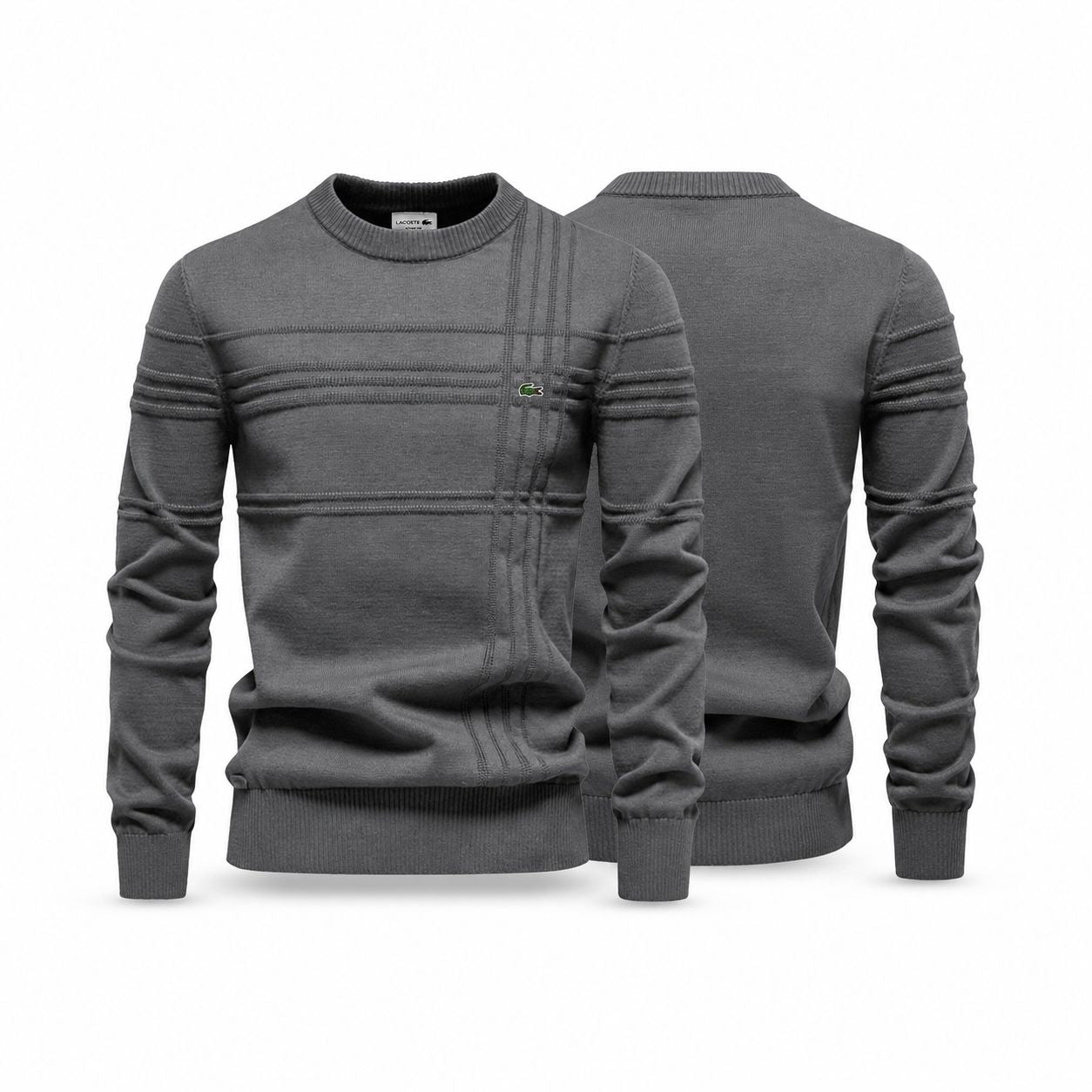 Lacoste Modern Crew Neck Knit Sweater