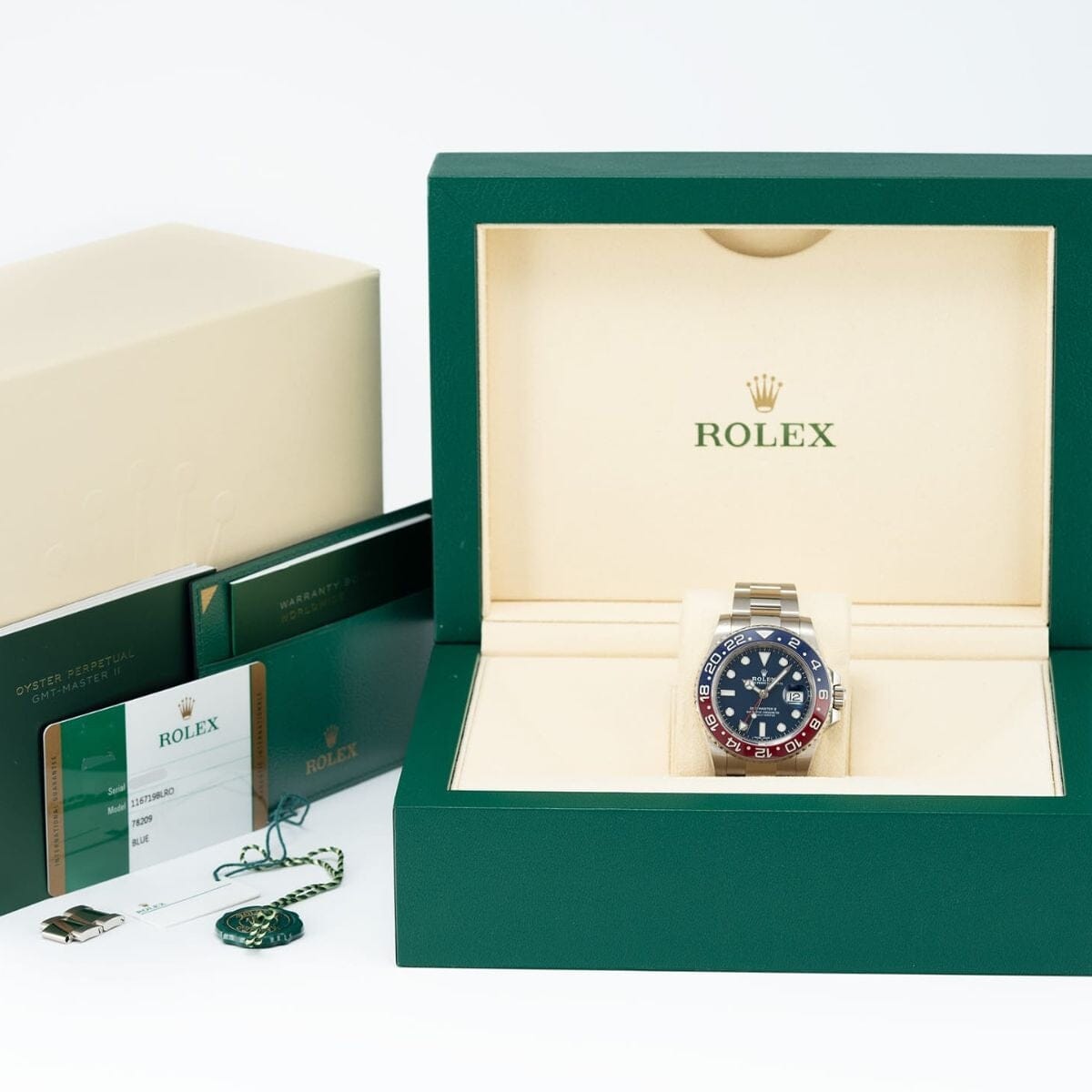 Rolex GMT-Master II 116719BLRO "Pepsi" Men's Watch