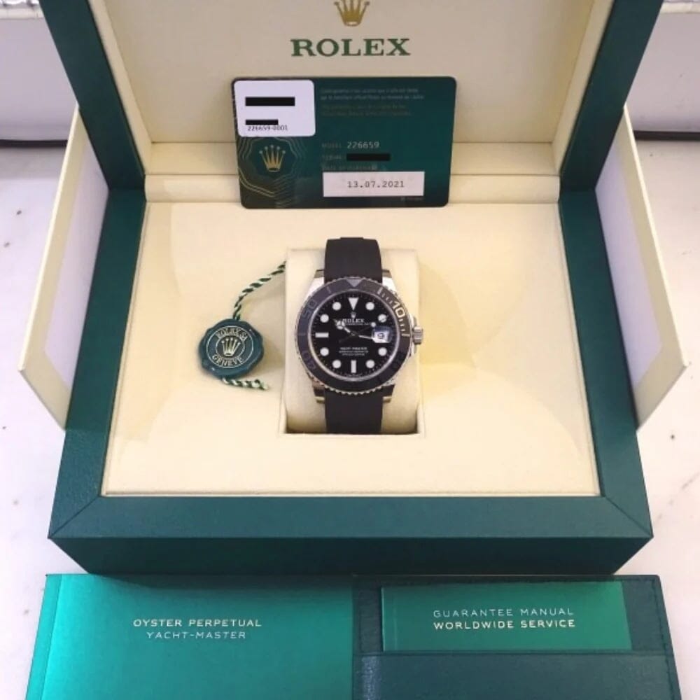 Rolex Yacht-Master 226659 White Gold Men's Luxury Watch