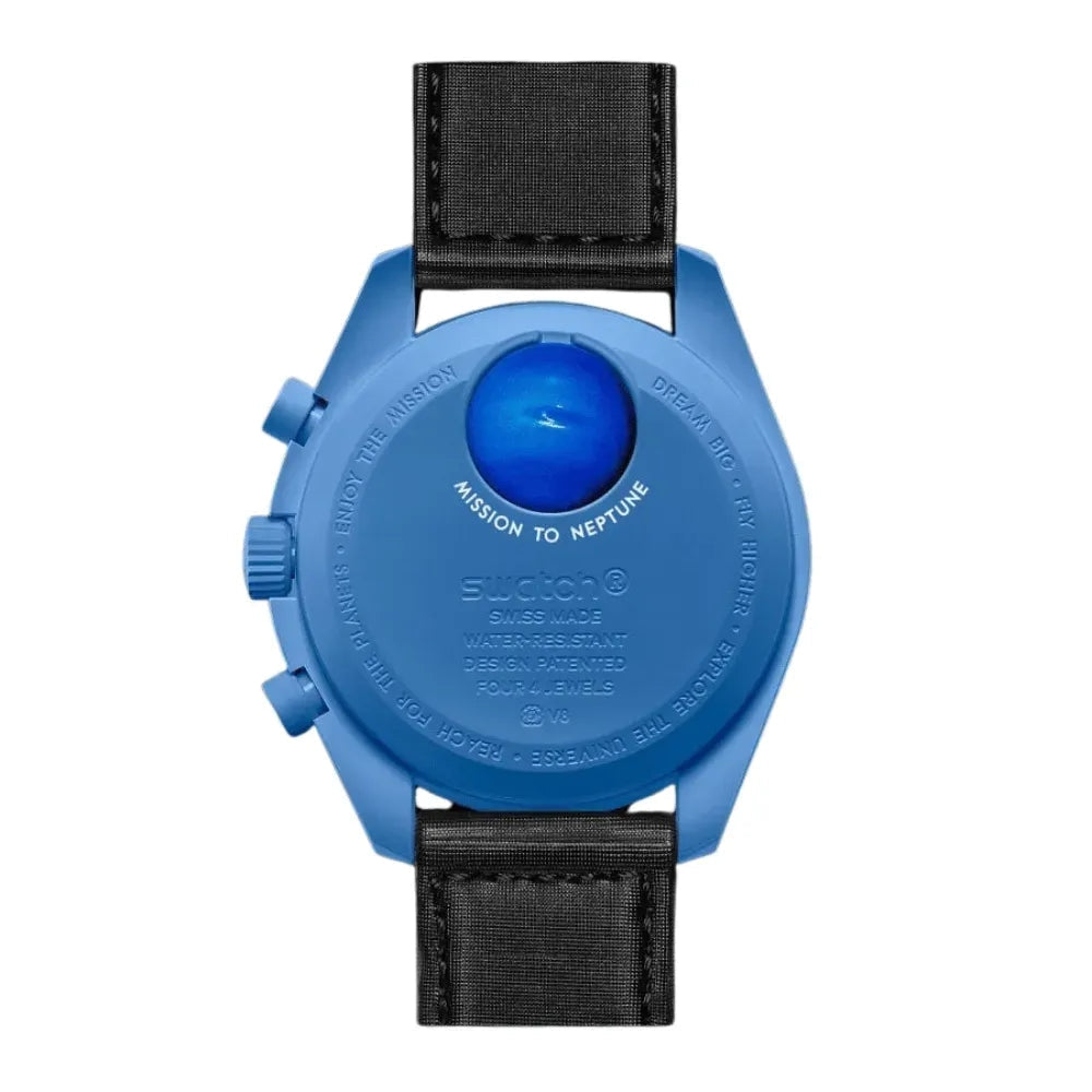 Omega X Swatch Speedmaster Moonswatch "mission to Neptune" Chronograph
