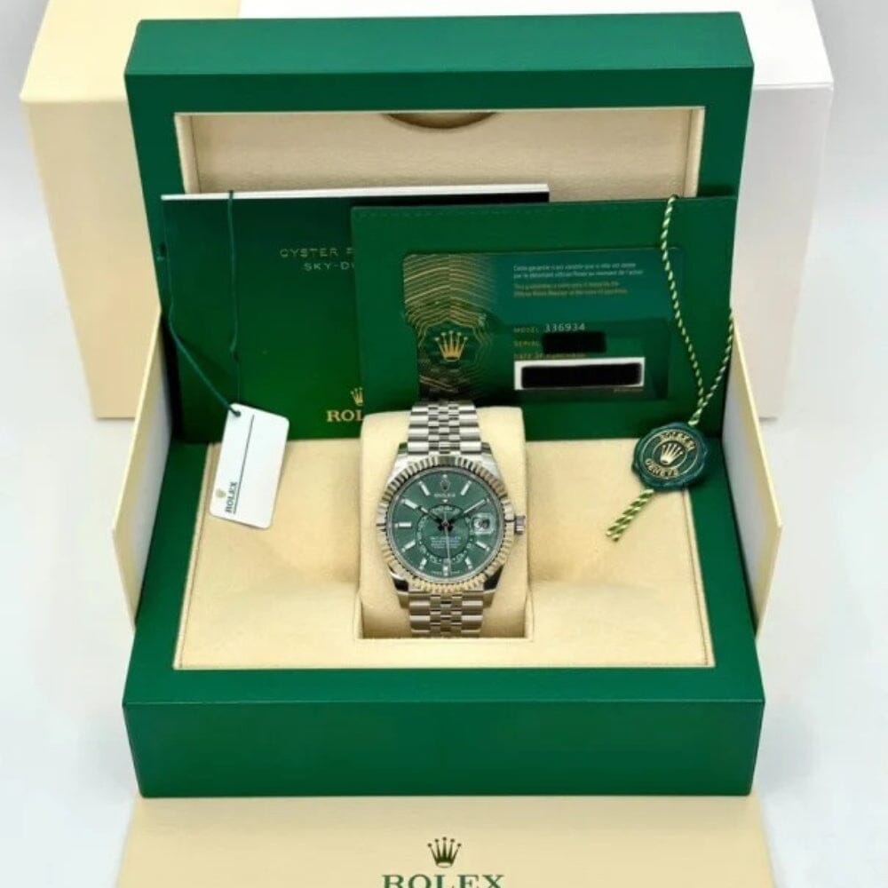 Rolex Sky-Dweller Green Dial 336934-0001