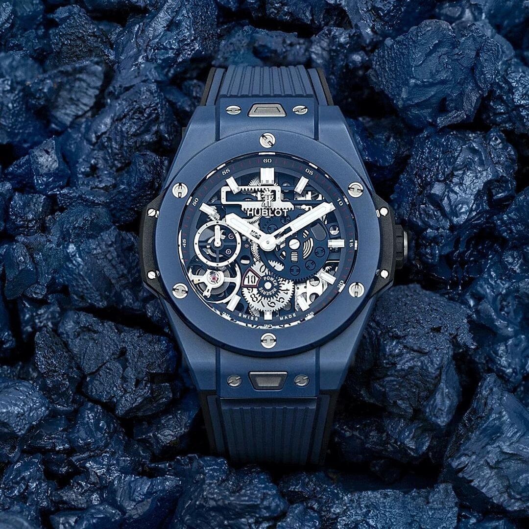 Hublot Big Bang MECA-10 Ceramic Blue 45mm Men's Chronograph