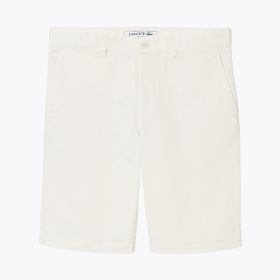 Lacoste Men's Chino Shorts Slim Fit Stretch Cotton