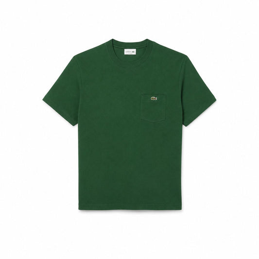 Lacoste Cotton T-Shirt With Chest Pocket