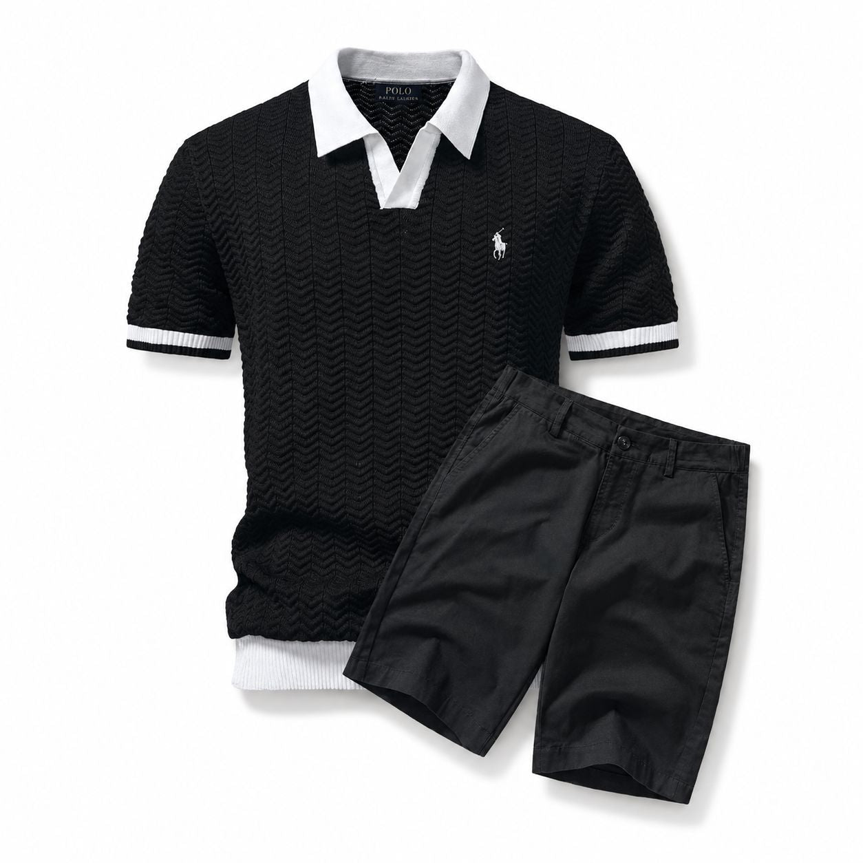 Ralph Lauren Old Money Polo Shirt + Shorts Set