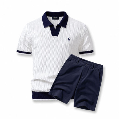 Ralph Lauren Old Money Polo Shirt + Shorts Set