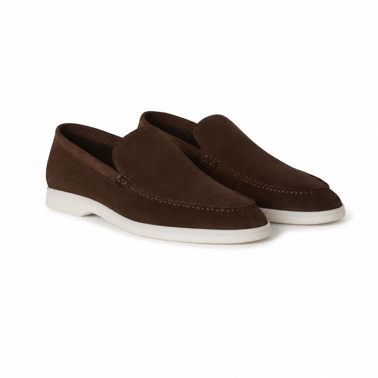Loro Piana Summer Walk Loafer - Chocolate