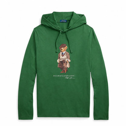 Ralph Lauren Polo Bear Jersey Hooded T-Shirt