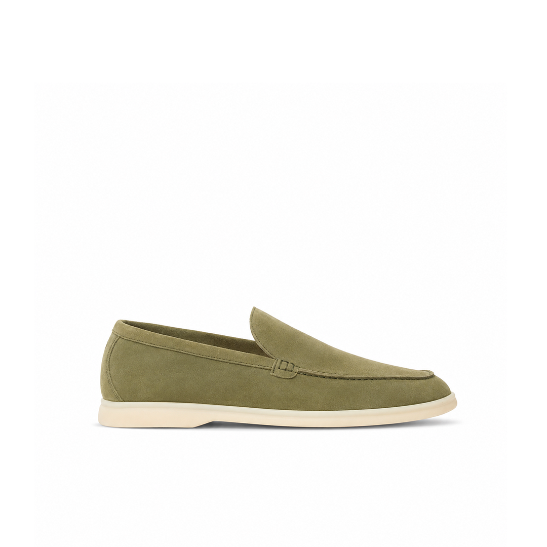 Loro Piana Summer Walk Moccasin - Verde-Acqua