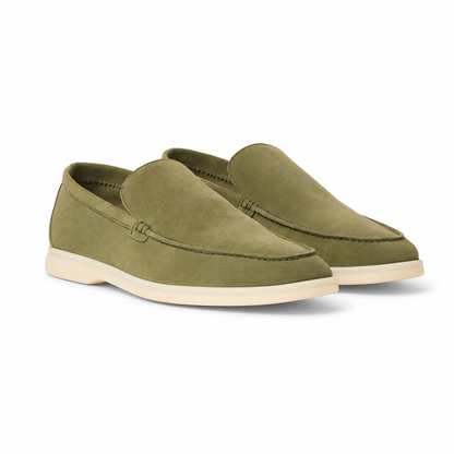Loro Piana Summer Walk Moccasin - Verde-Acqua