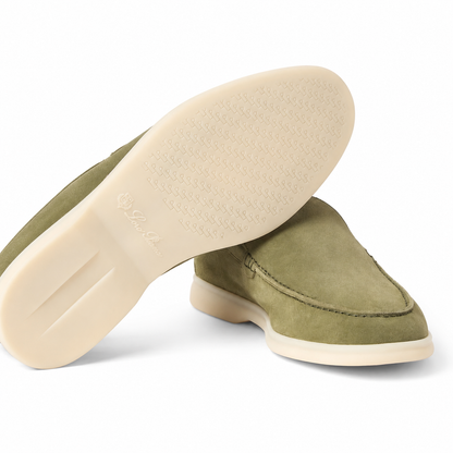 Loro Piana Summer Walk Moccasin - Verde-Acqua