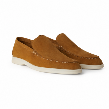 Loro Piana Summer Walk Moccasin - Tan