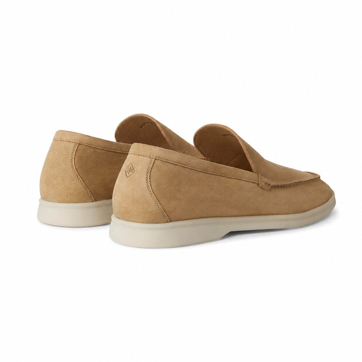 Loro Piana Summer Walk Moccasin - Light Wood Smoke