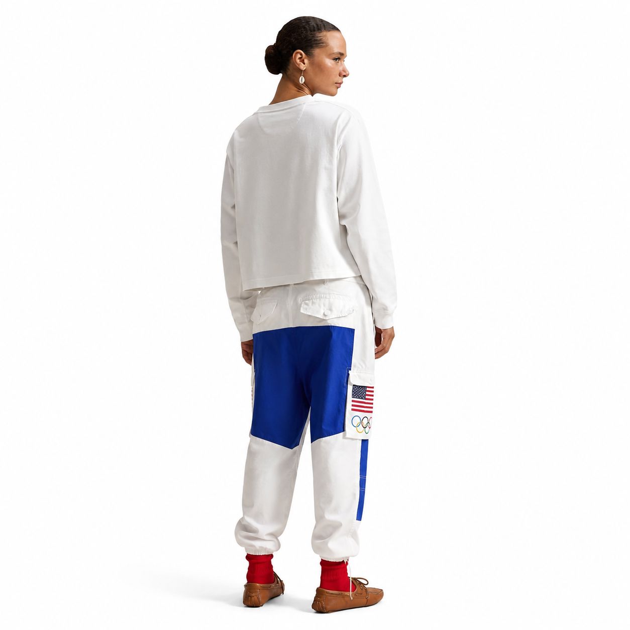 Ralph Lauren Team USA Polo Bear Long-Sleeve T-Shirt