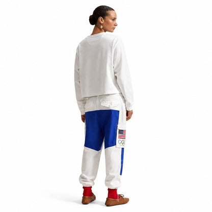 Ralph Lauren Team USA Polo Bear Long-Sleeve T-Shirt