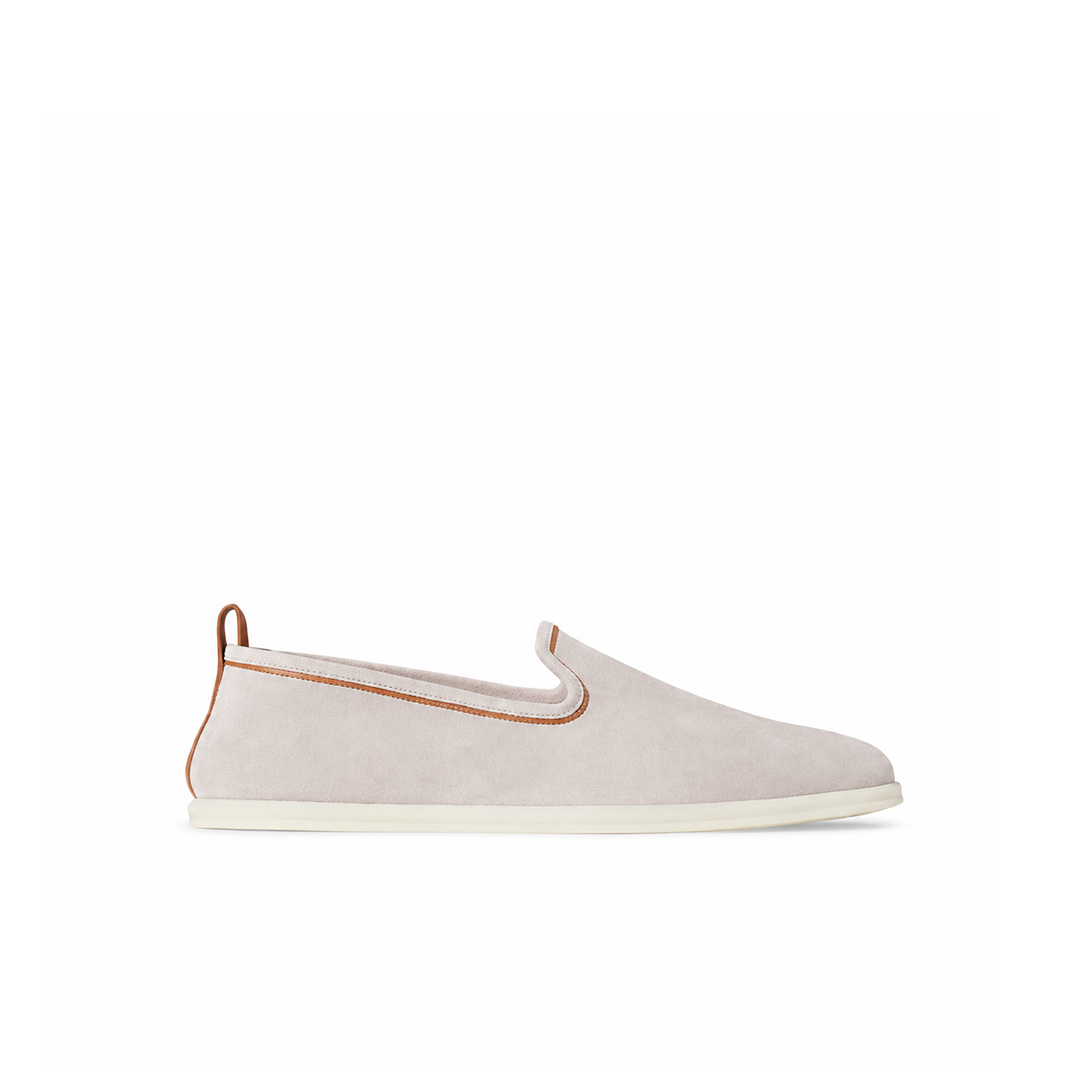 Loro Piana Venice Walk Moccasin - Classic Beige