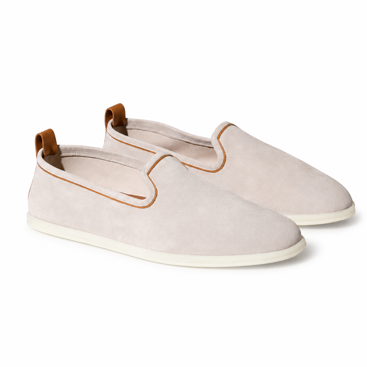 Loro Piana Venice Walk Moccasin - Classic Beige