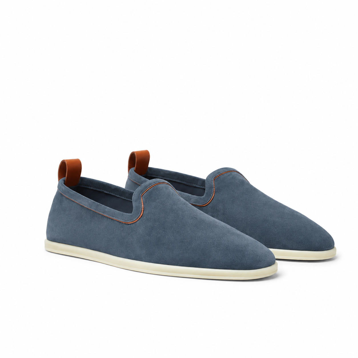 Loro Piana Venice Walk Moccasin - Black Figs