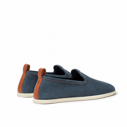 Loro Piana Venice Walk Moccasin - Black Figs