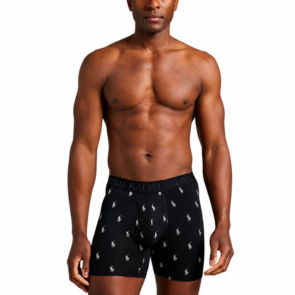 Ralph Lauren 4D-Flex Polo Bear Boxer Briefs 3-Pack