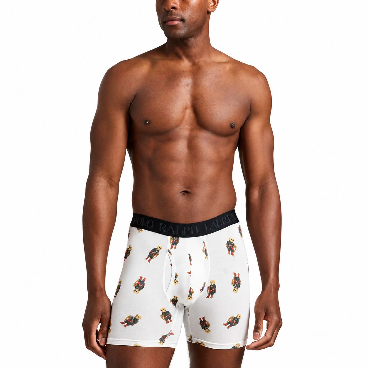 Ralph Lauren 4D-Flex Polo Bear Boxer Briefs 3-Pack