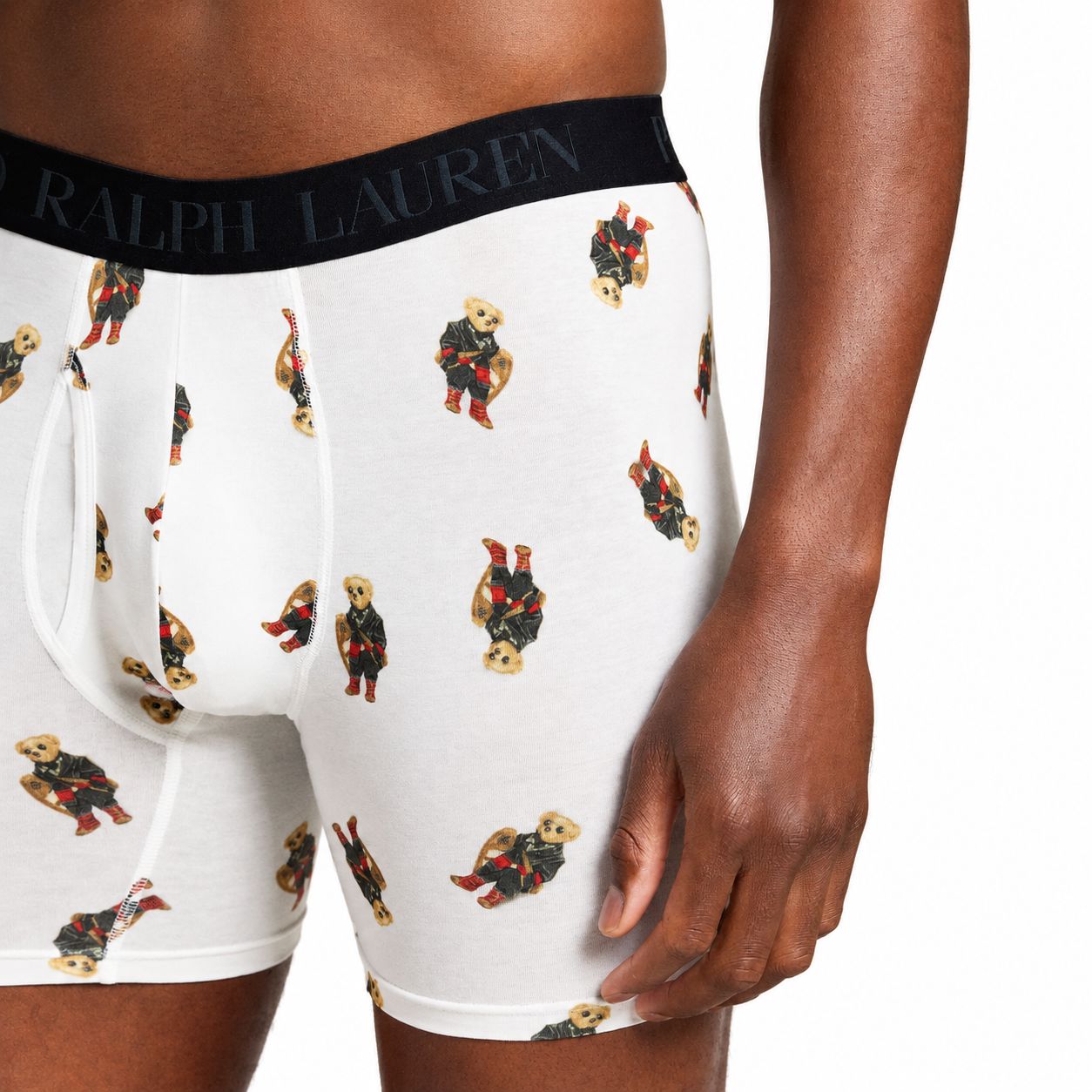 Ralph Lauren 4D-Flex Polo Bear Boxer Briefs 3-Pack