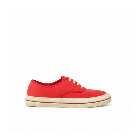 Loro Piana Nantucket Walk Sneaker Women's - Red Tango