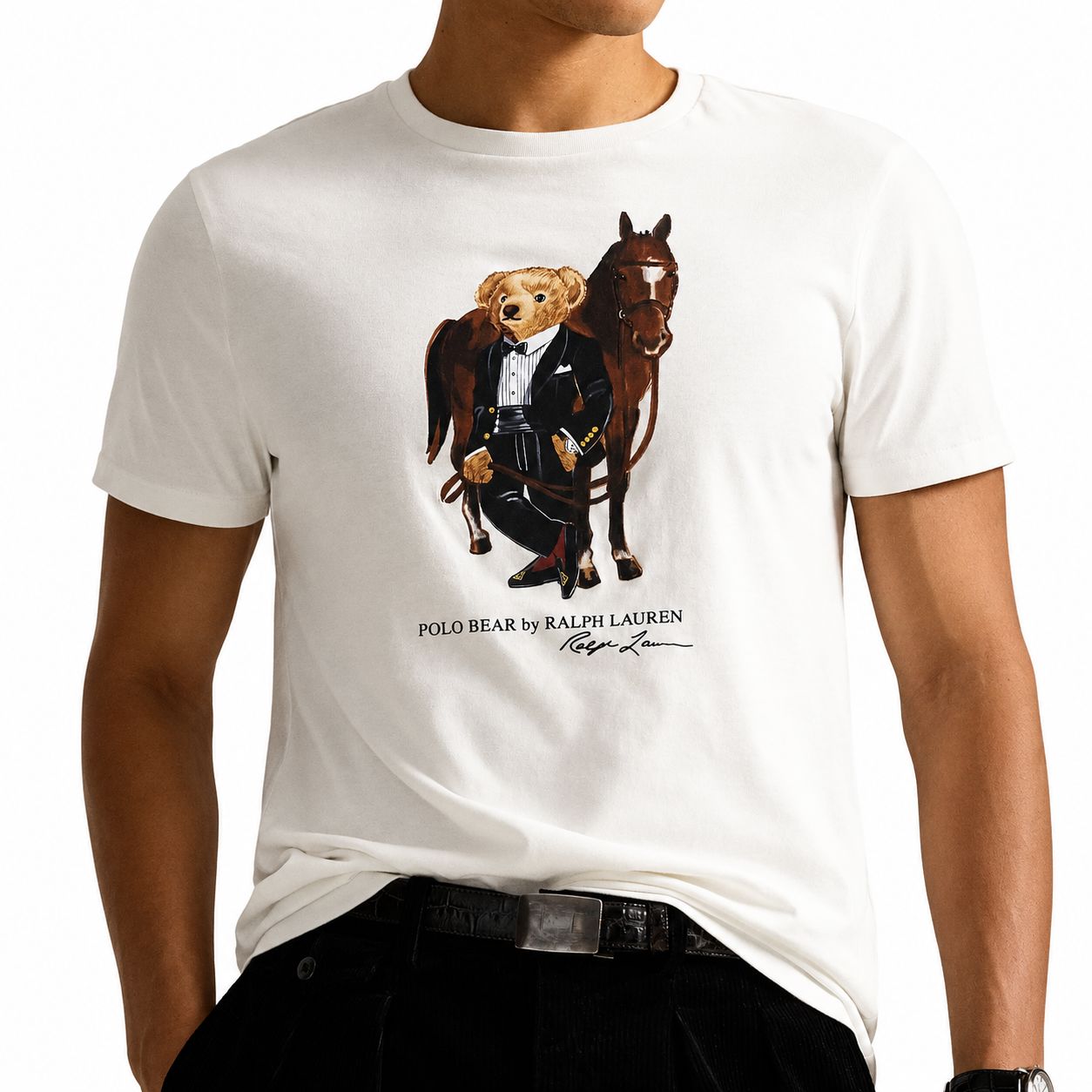Ralph Lauren Polo Bear Cotton T-Shirt