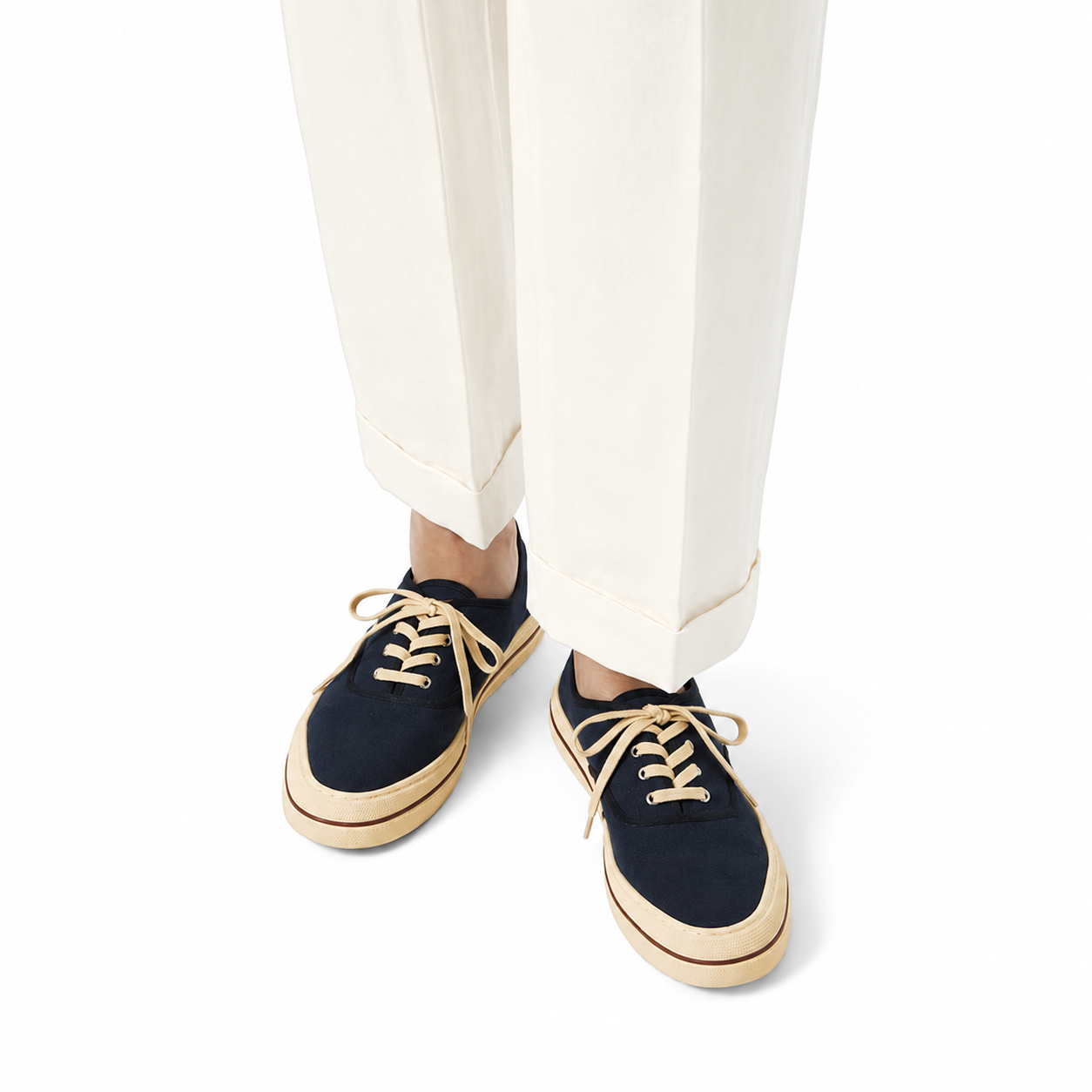 Loro Piana Nantucket Walk Sneaker Women's - Blue Navy