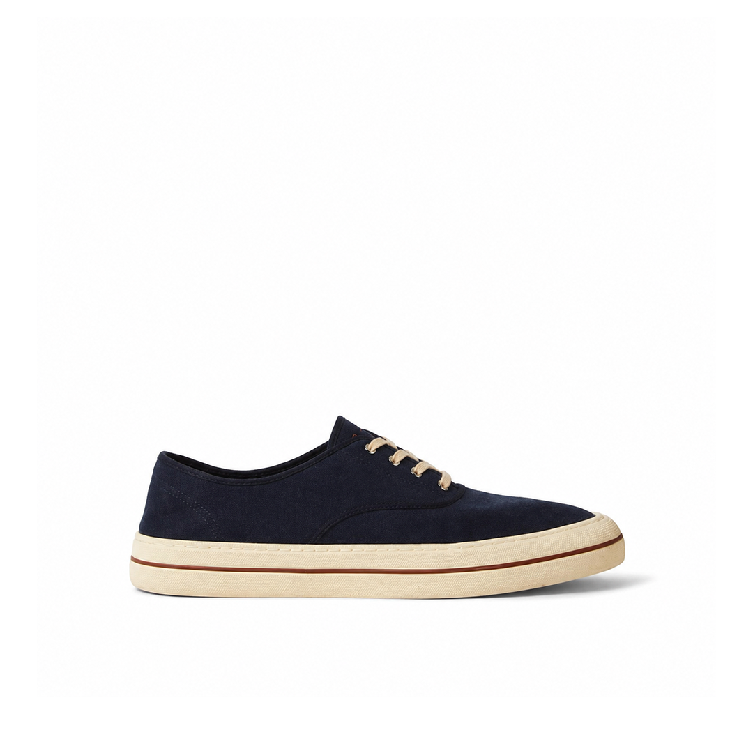 Loro Piana Nantucket Walk Sneakers Men's - Blue Navy