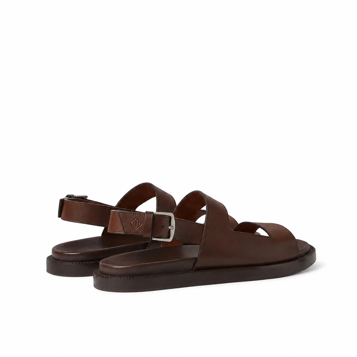 Loro Piana New Nama Walk Sandal - Dark Moka