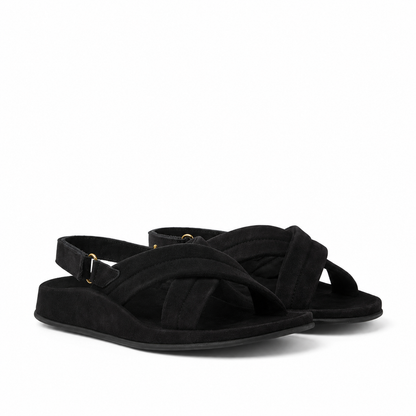 Loro Piana Hector Sandal Women - Black