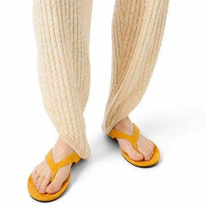 Loro Piana Ida Sandal - Lemon Zest