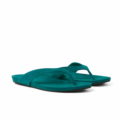 Loro Piana Ida Sandal - Atlantic Deep