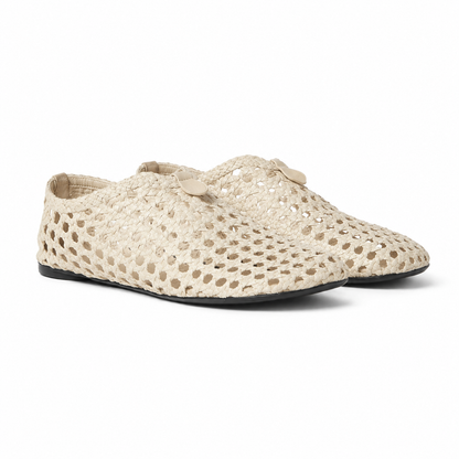Loro Piana Floaty Flat Slipper Women's - Buttery Beige