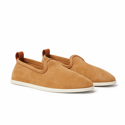 Loro Piana Venice Walk Moccasin - Classic Camel