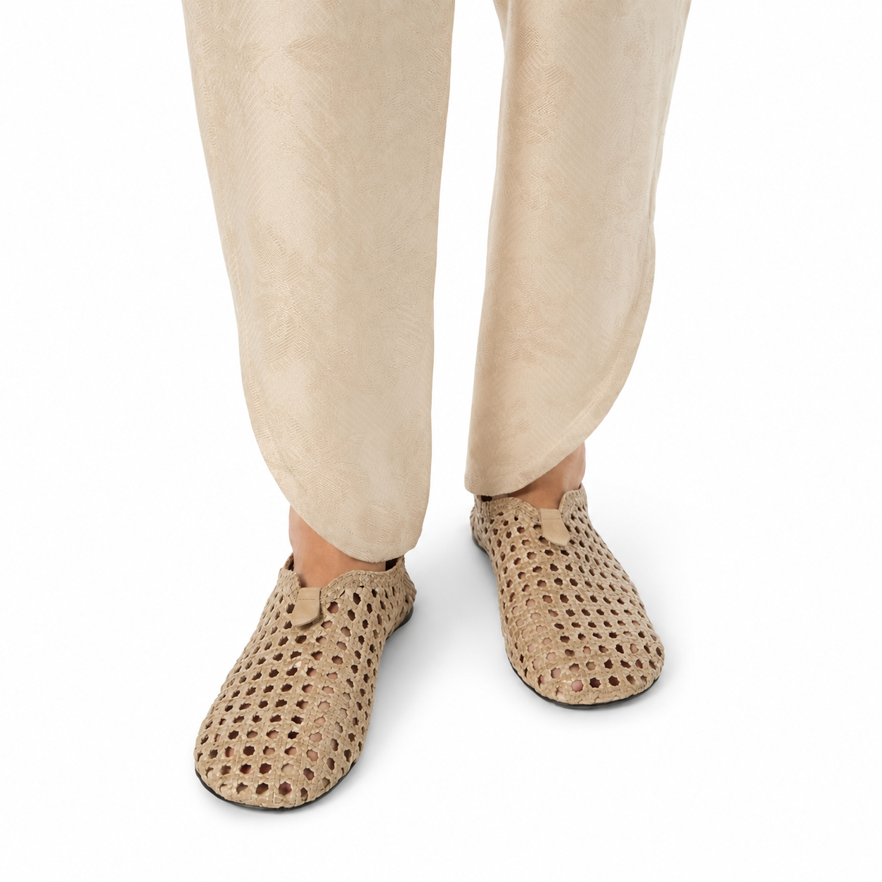 Loro Piana Floaty Flat Slipper Women's - Foggy Pearl
