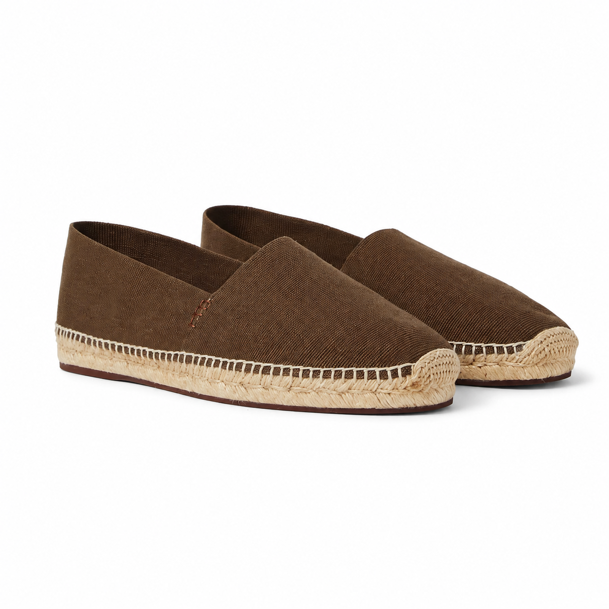 Loro Piana Espadrille Basque Walk - Khaki